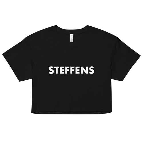 Steffens Water Polo Logo Women’s Crop Top (Black)