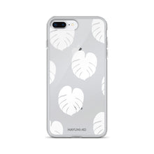 Simple Monstera iPhone Case - White